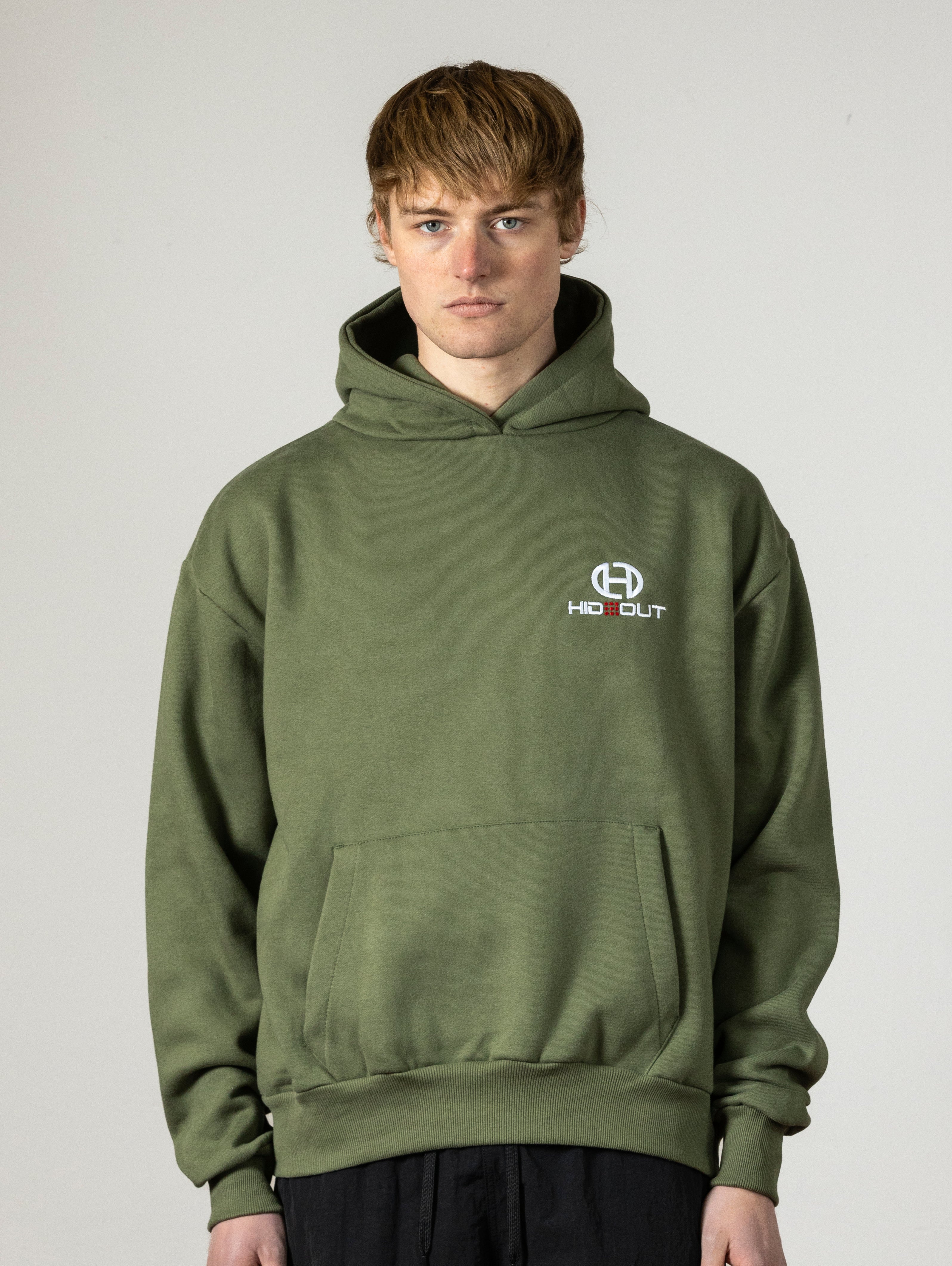 CLASSIC UNITY HOODIE - OLIVE GREEN