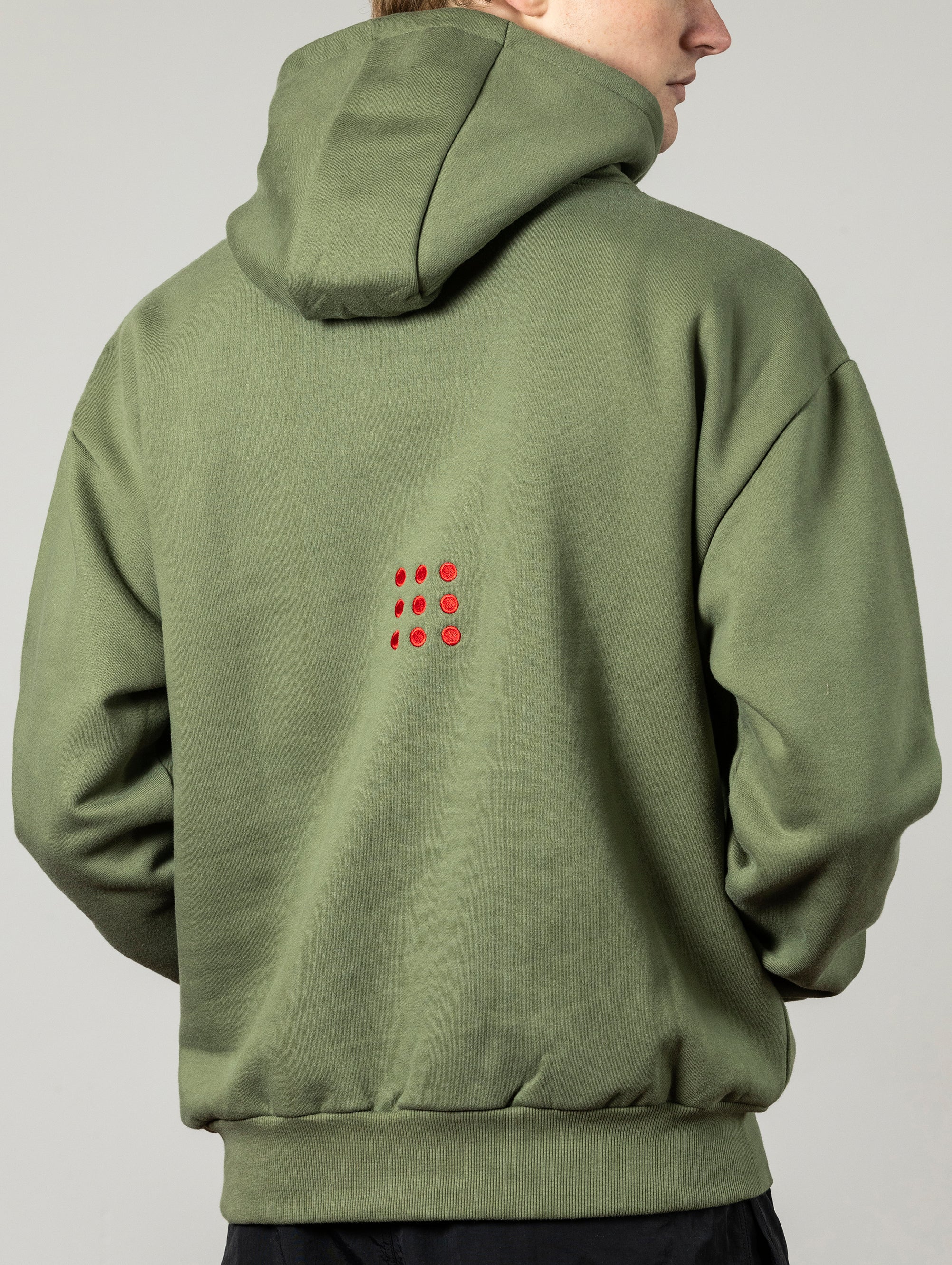 CLASSIC UNITY HOODIE - OLIVE GREEN