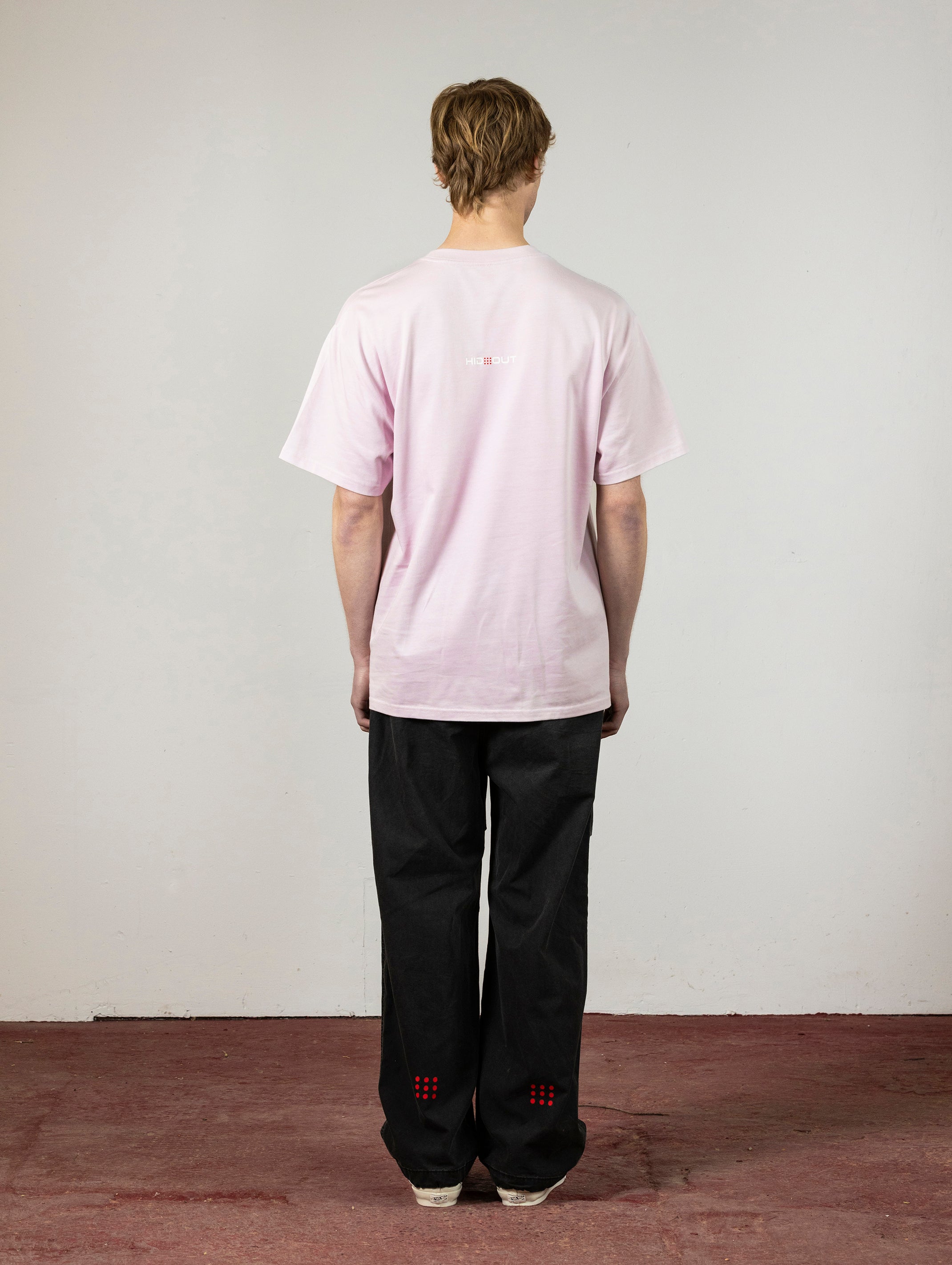 OVAL HEAVYWEIGHT TEE - Lilac/pink
