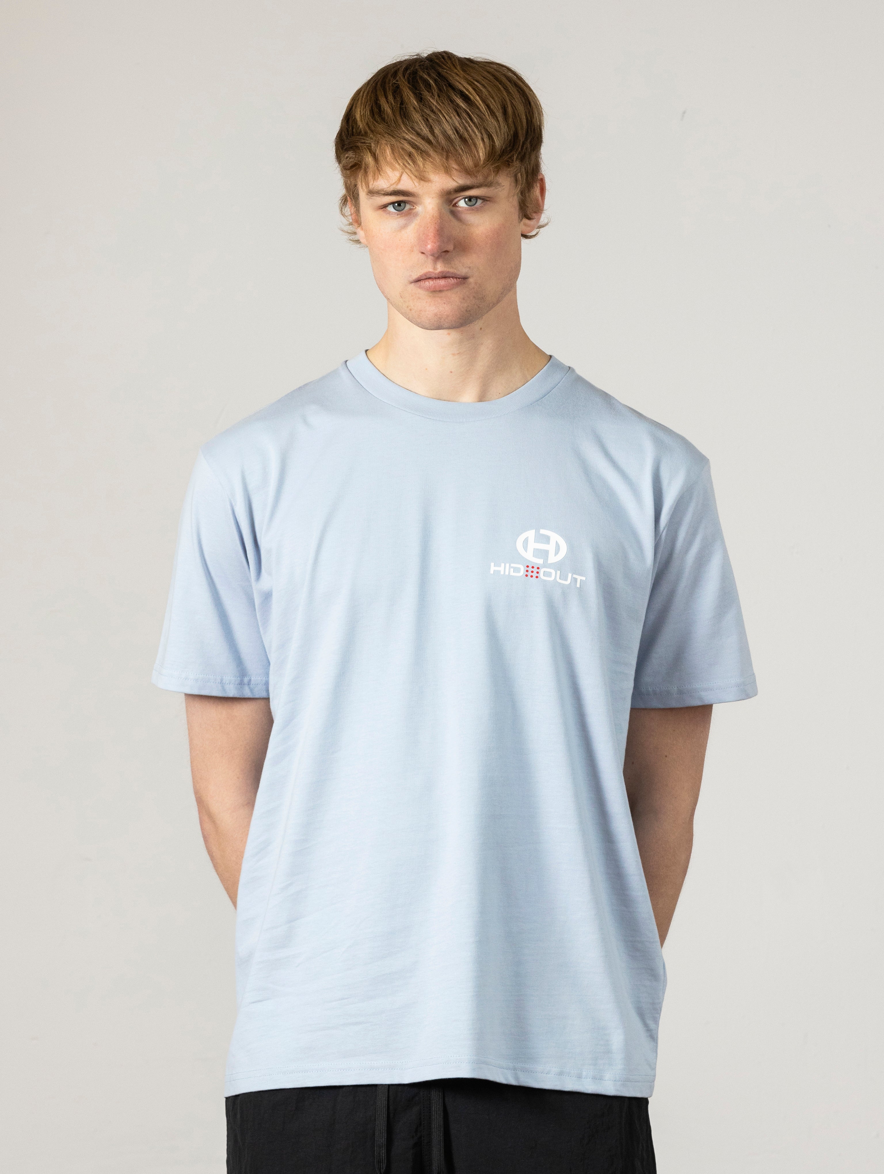 CLASSIC UNITY TEE-POWDER BLUE-RELAXED FIT