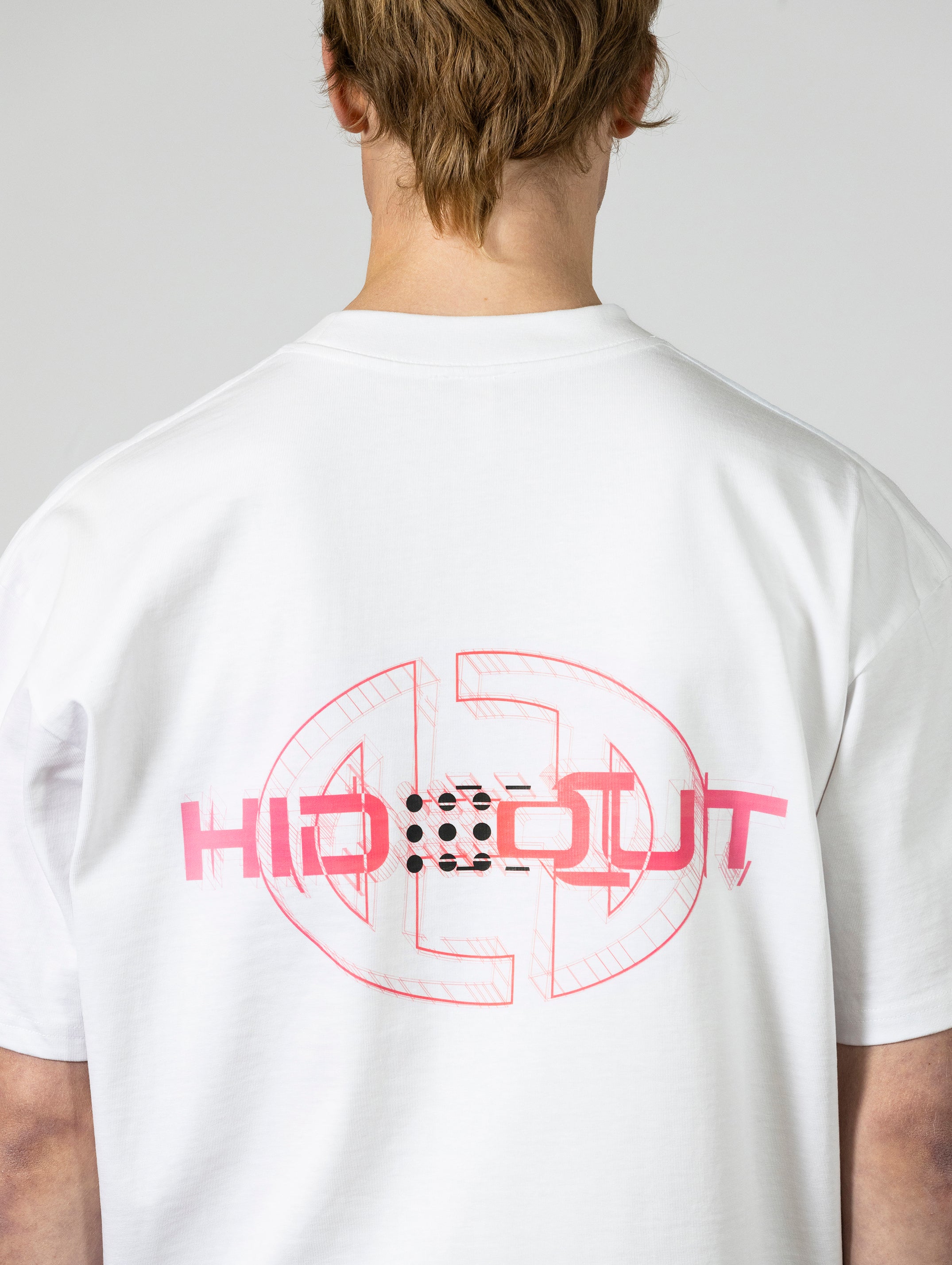 3D OVERLAY TEE-Oversized fit