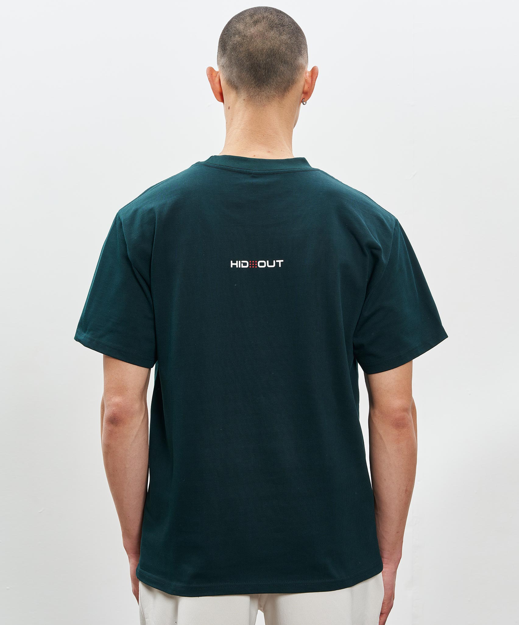 OVAL HEAVYWEIGHT TEE - EVERGREEN