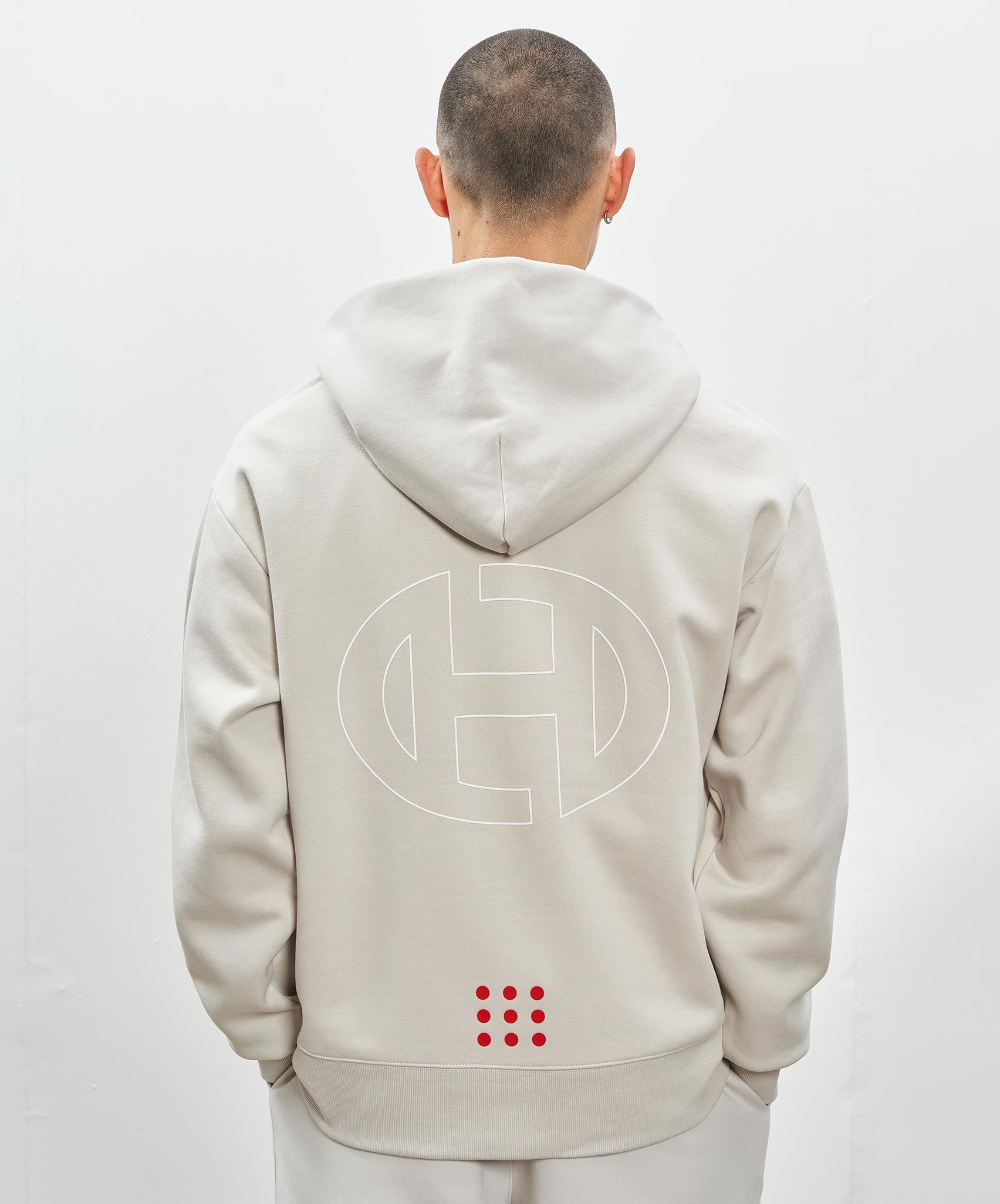ZEST FULL ZIP HOODIE - IVORY