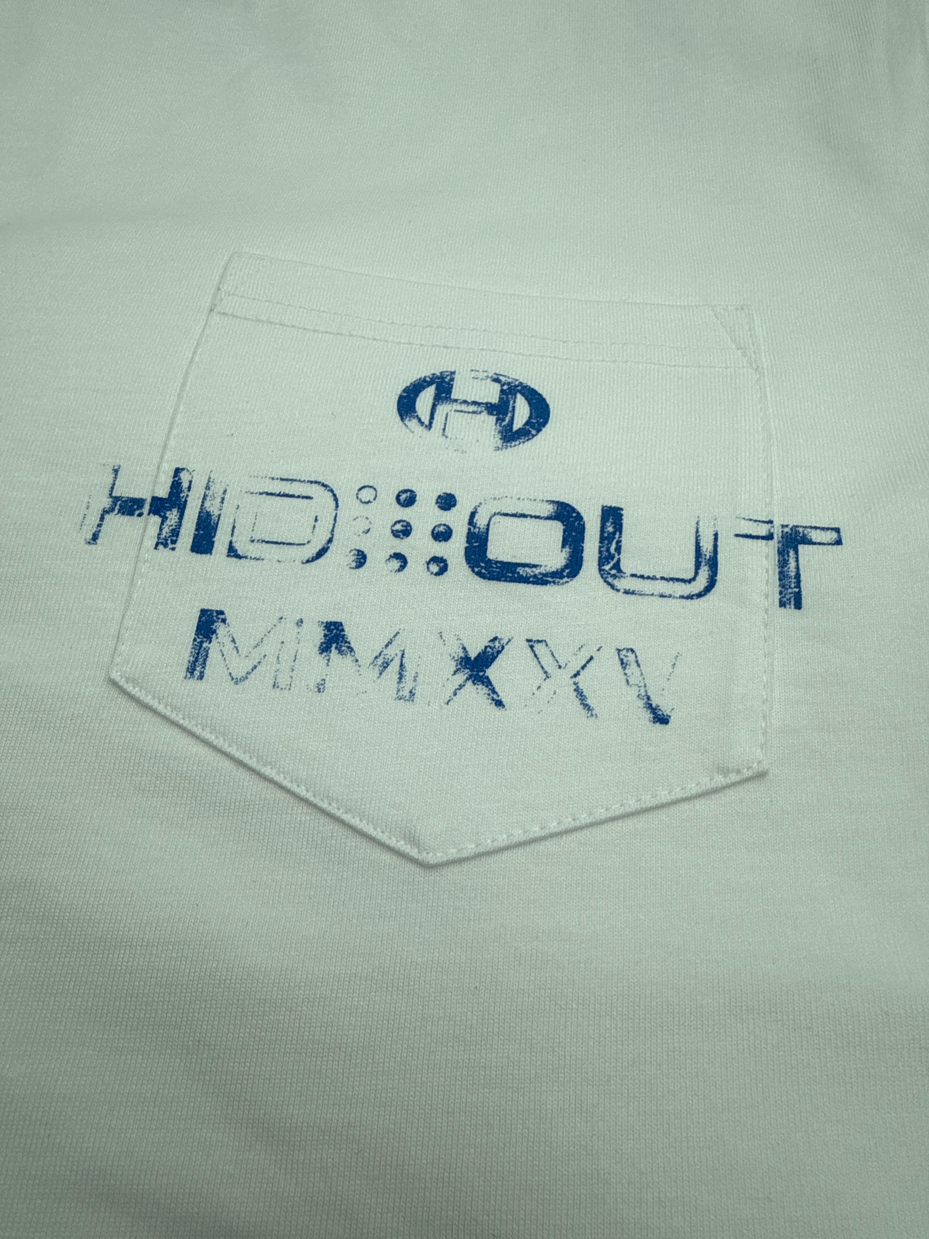 Hendrix pocket Tee-WHITE