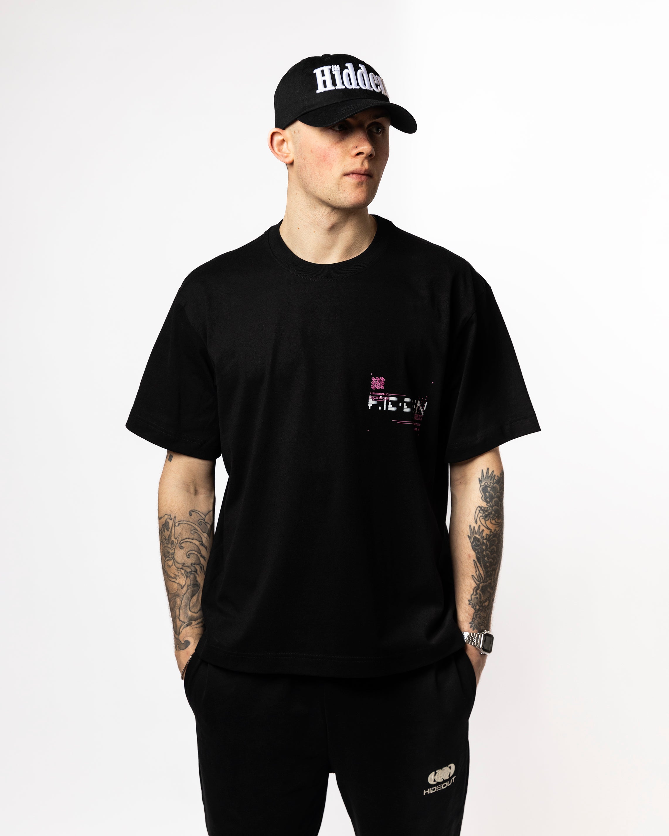 ASTRO T-SHIRT BLACK SS26 D2