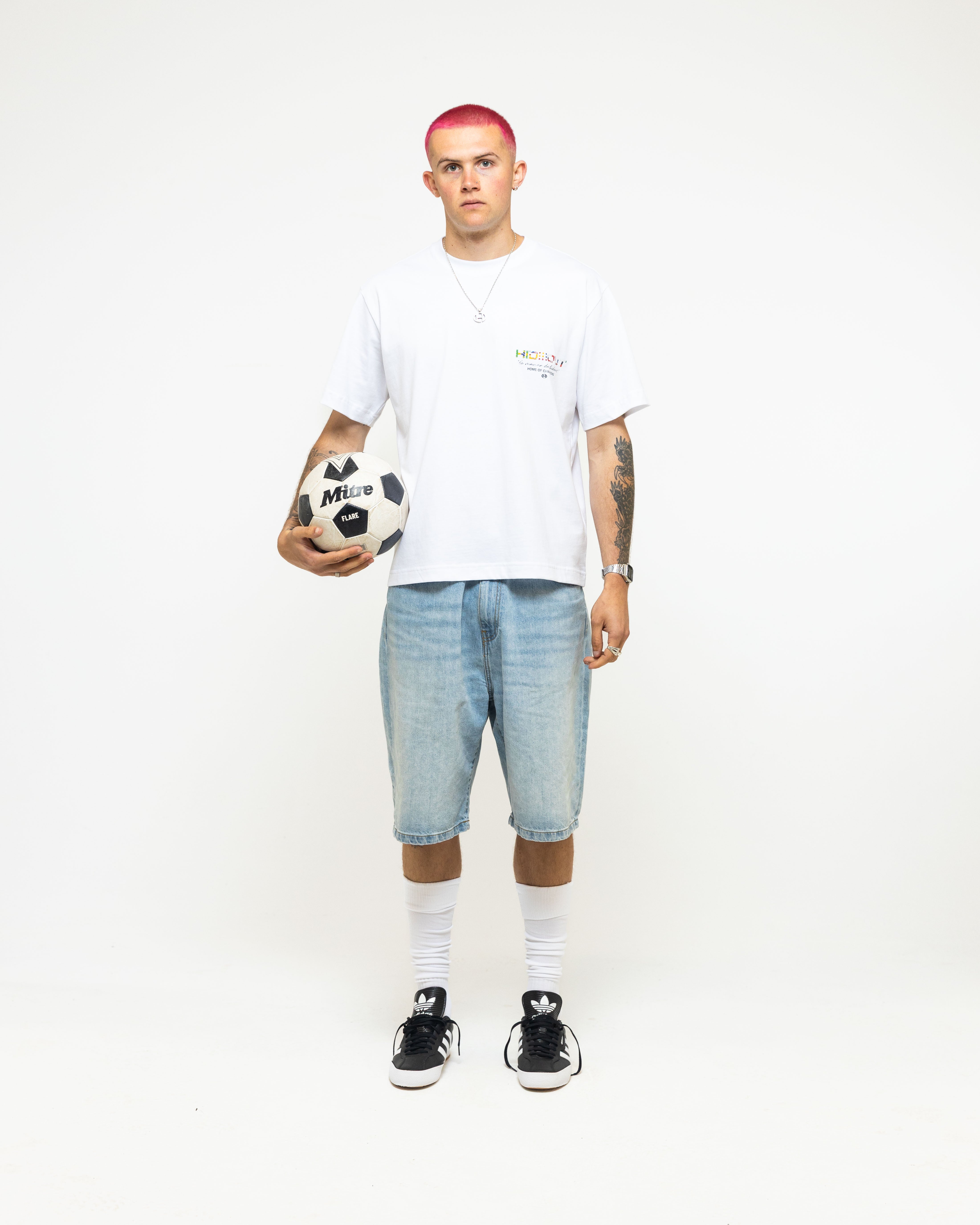 WC BELTER T-SHIRT -WHITE