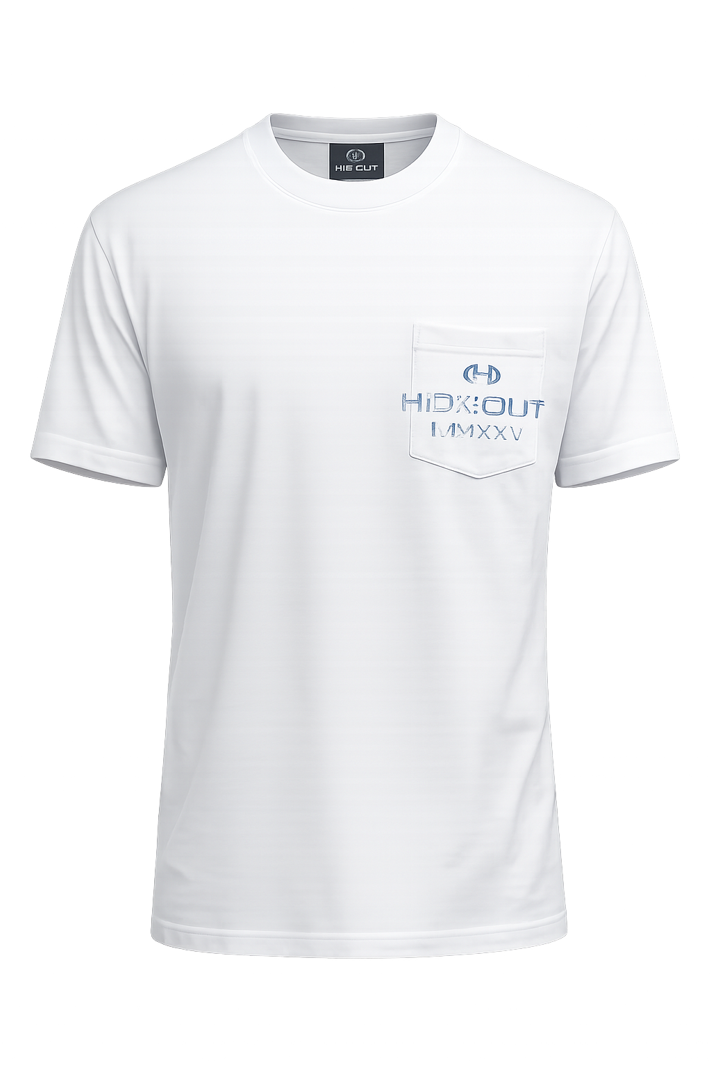 Hendrix pocket Tee-WHITE