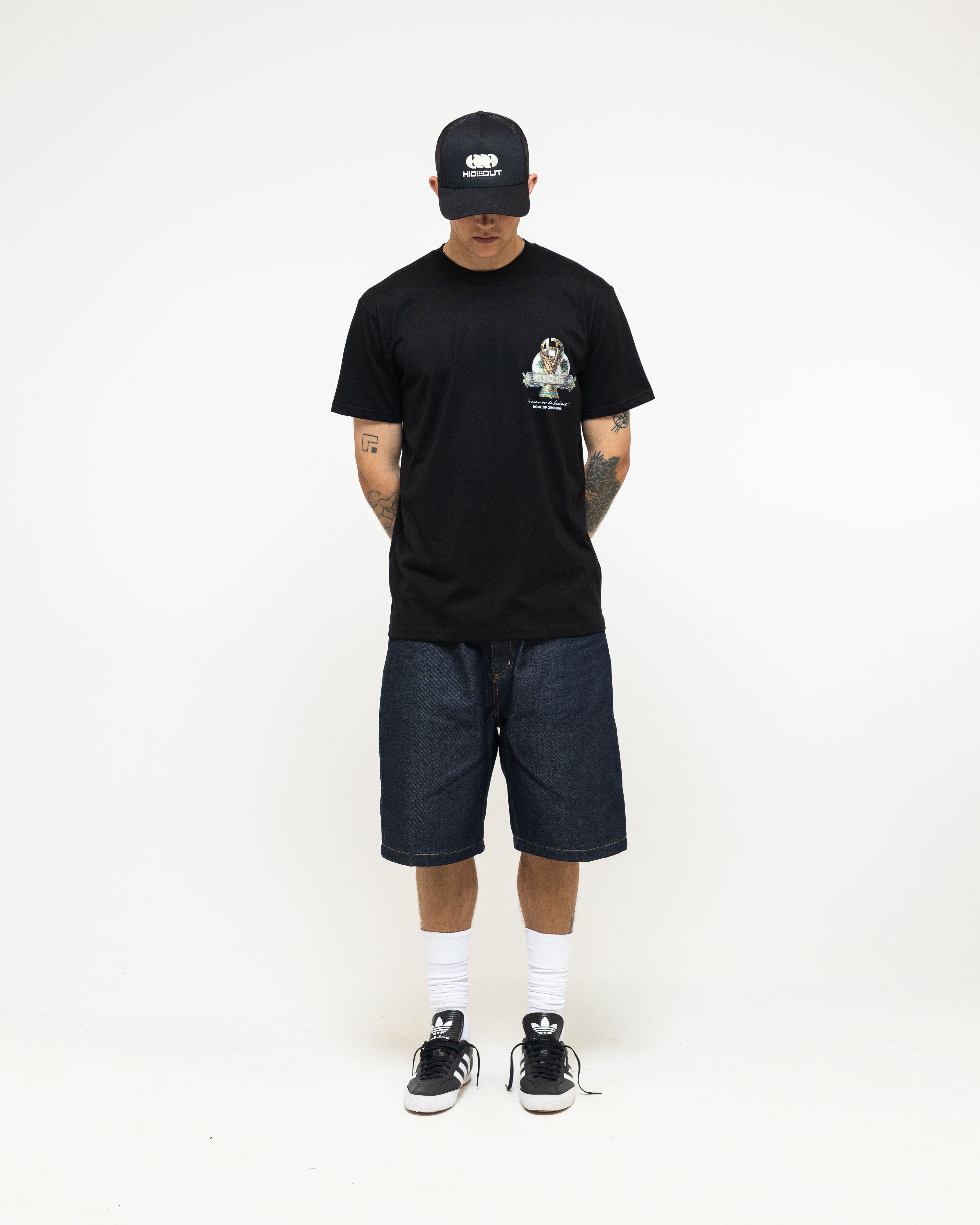 WC DIEGO T-SHIRT-BLACK