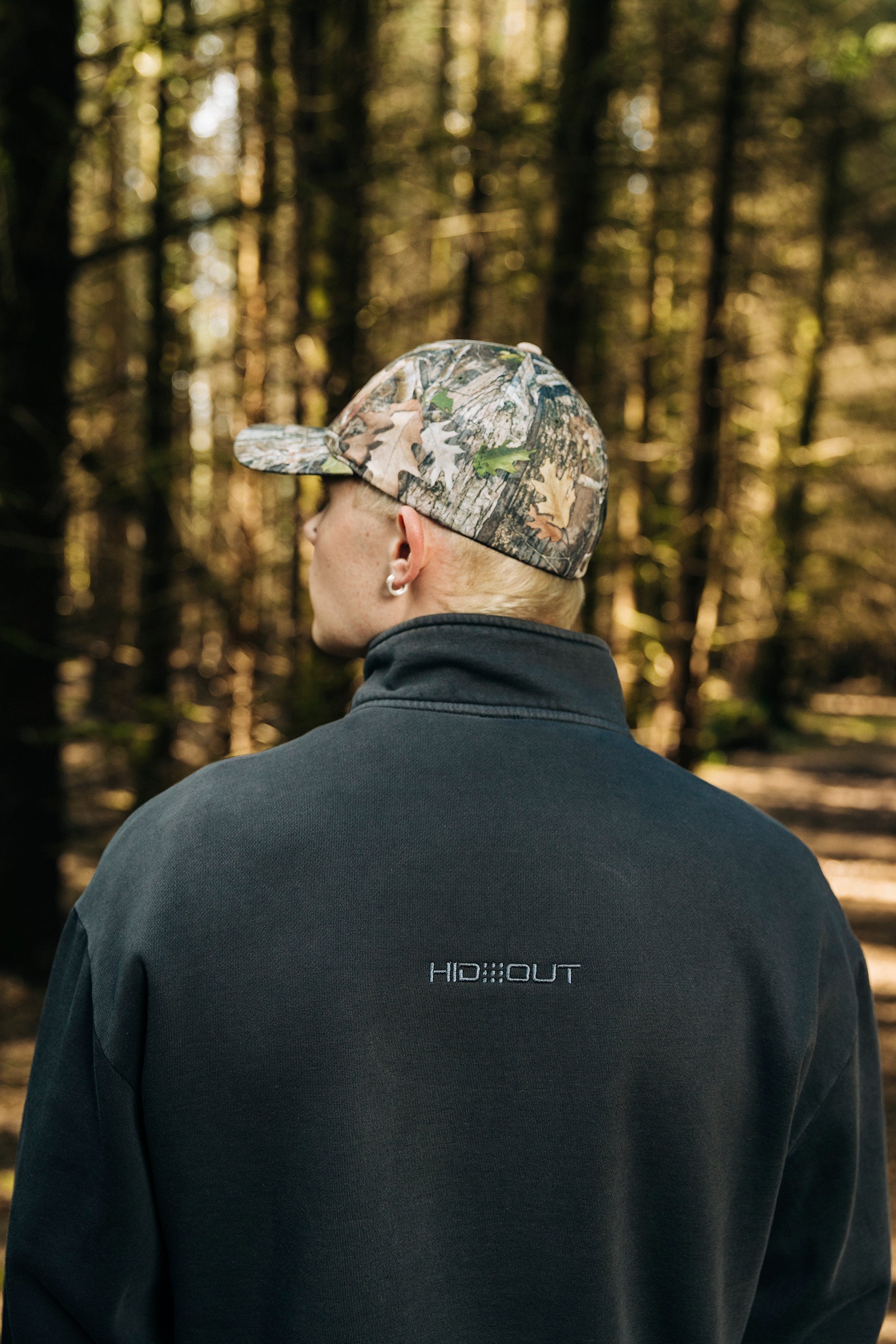 Woodland Real tree camo Hat -flexi fit -Camo