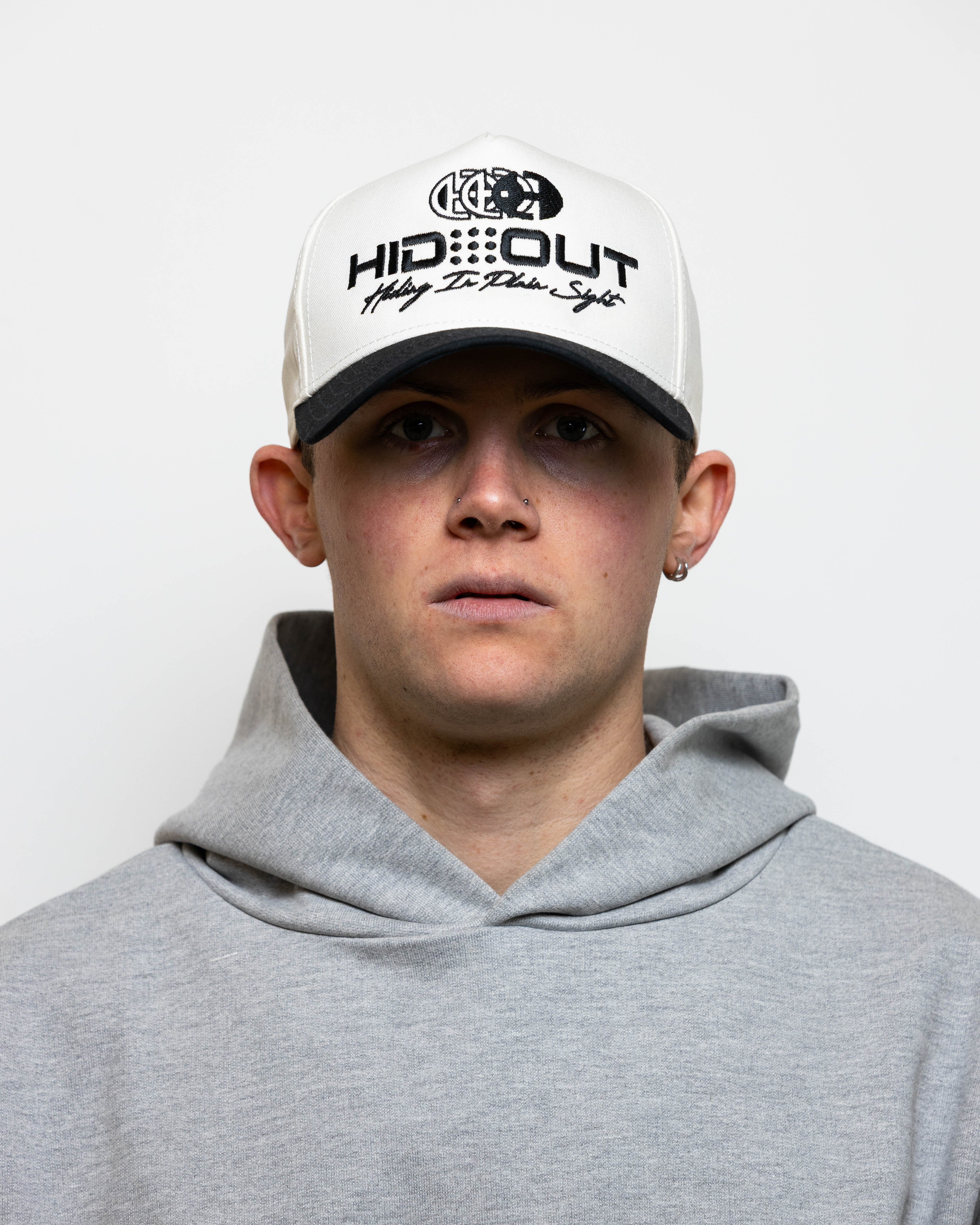 SYLO CAP - 5 PANEL TWO TONE(NAT/BLK)