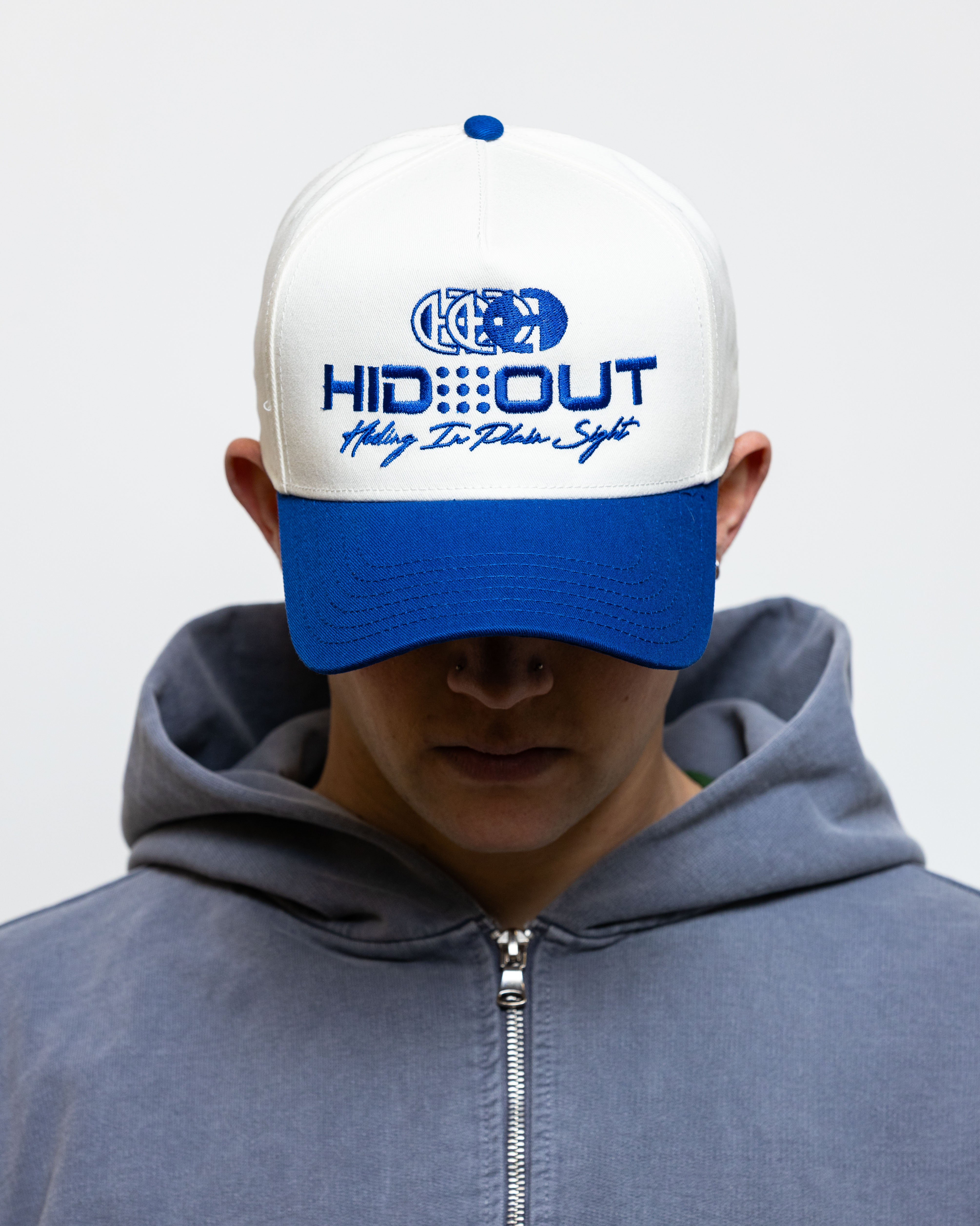 SYLO CAP - 5 PANEL TWO TONE( NAT/PACIFIC)