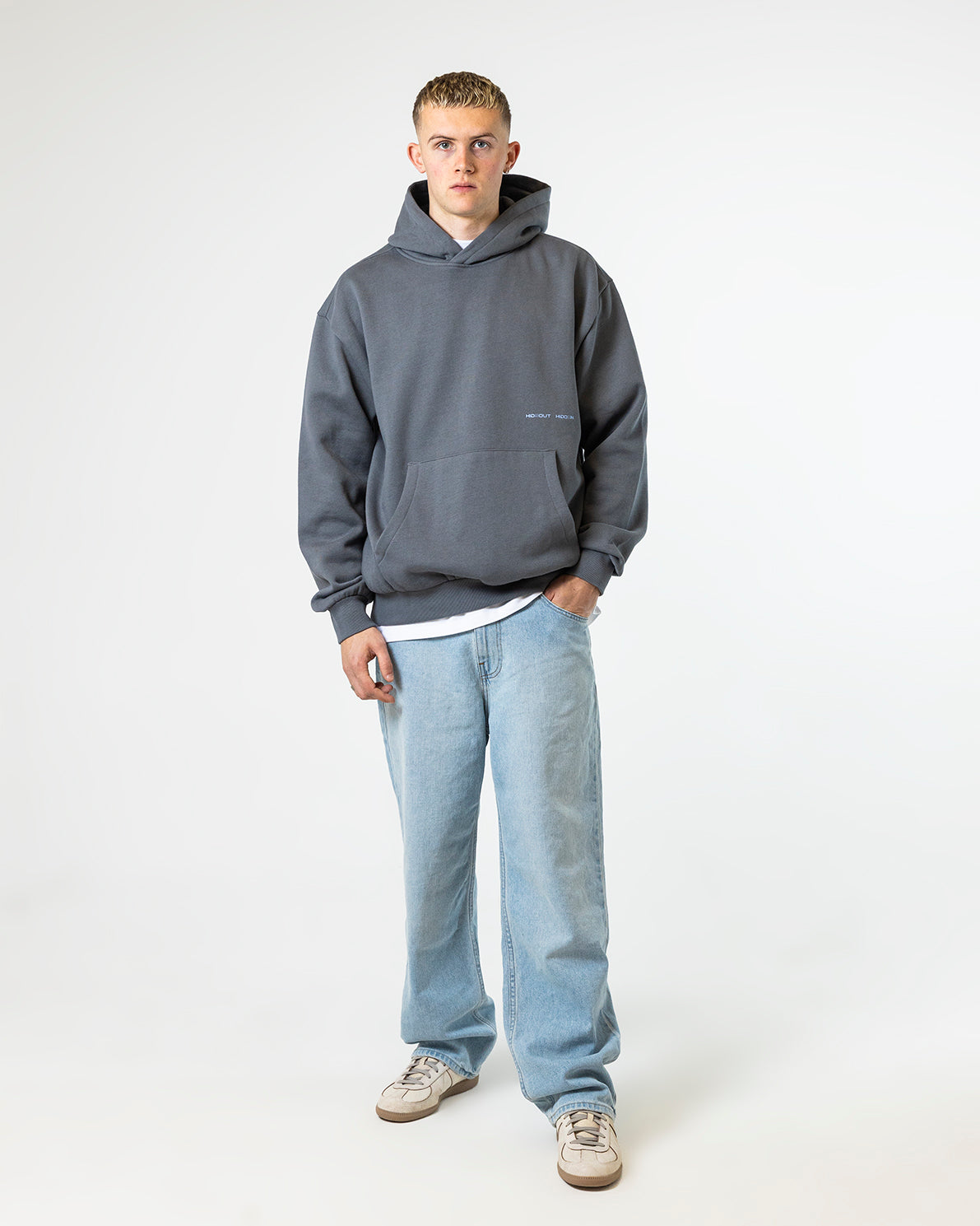 SINGER HOODY-SHADOW/ICE - RELAXED FIT