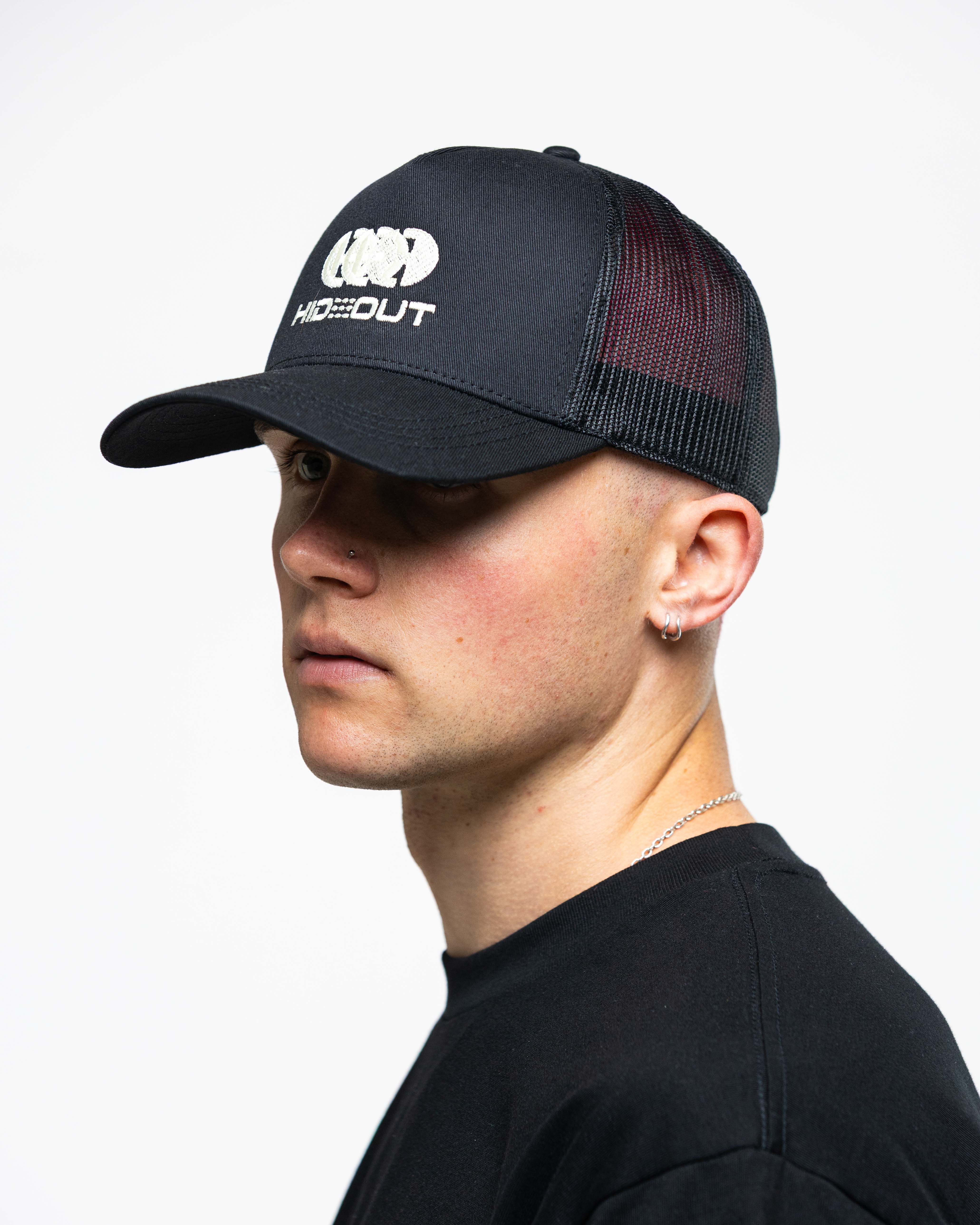 MILO TRUCKER CAP -BLACK