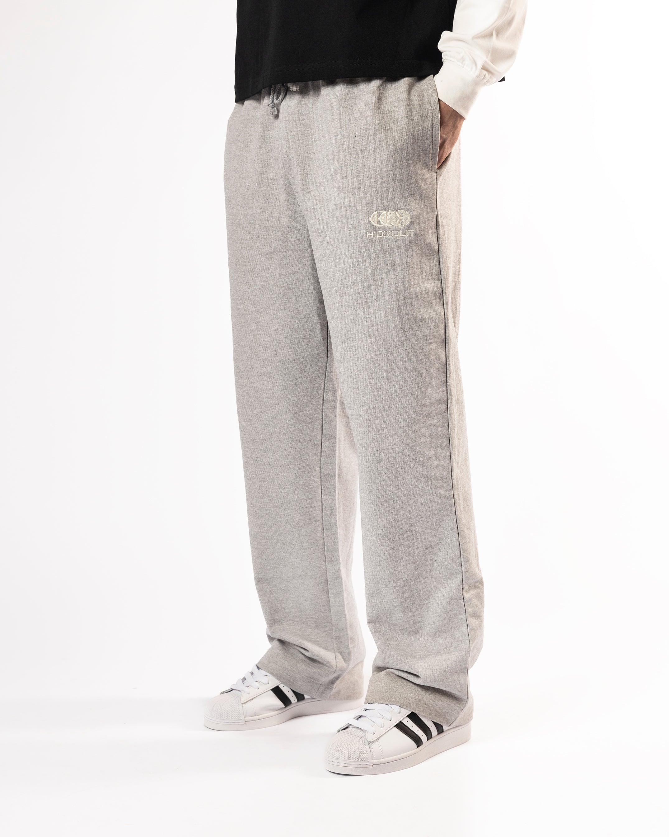 REVOLT STRAIGHT LEG JOG PANT -ATHLETIC GREY MARL SS26