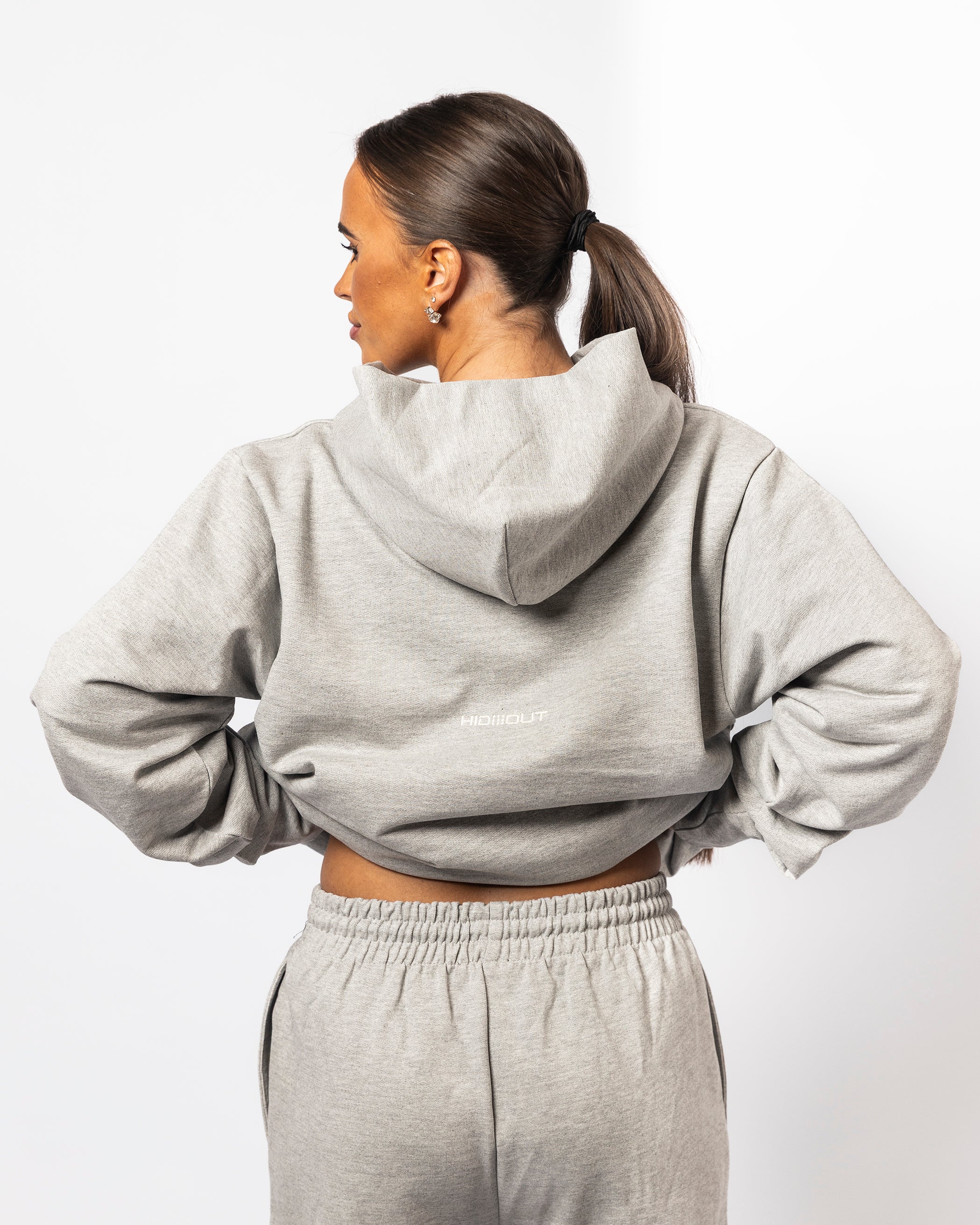 REVOLUTION ZIP HOODIE -ATHLETIC GREY MARL SS26