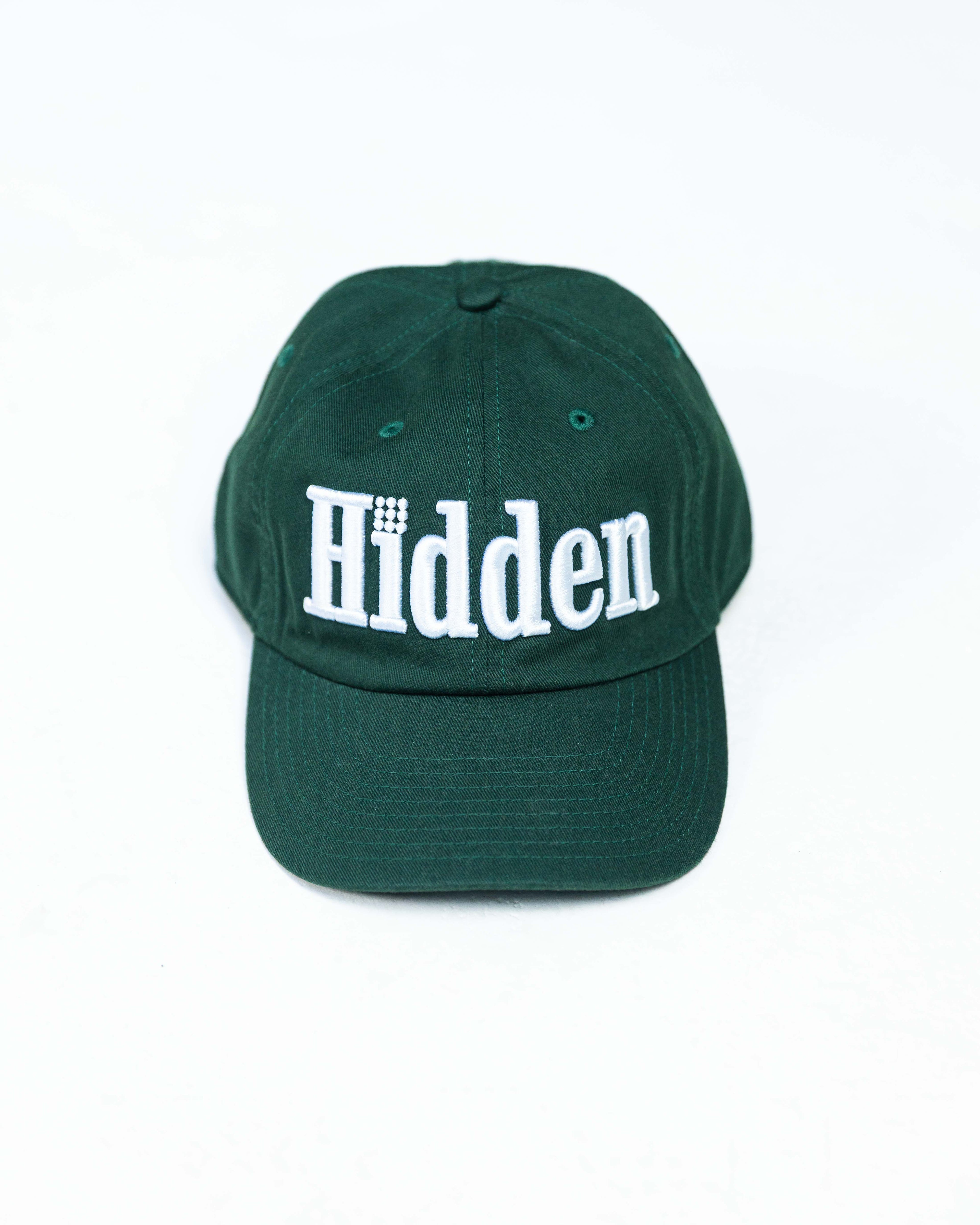 Hidden Hideout RALO -DAD CAP-PINE GREEN