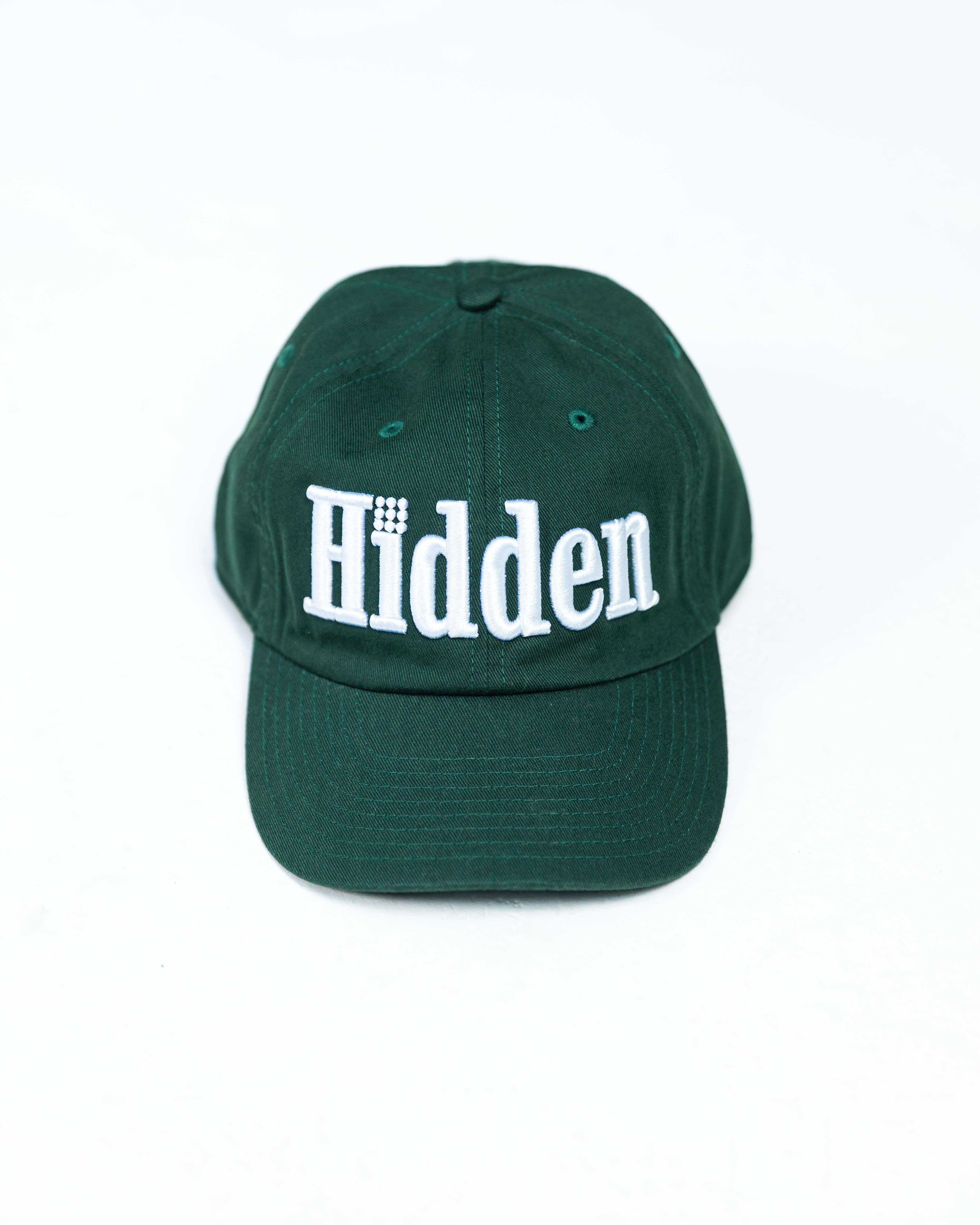 Hidden Hideout RALO -DAD CAP-PINE GREEN