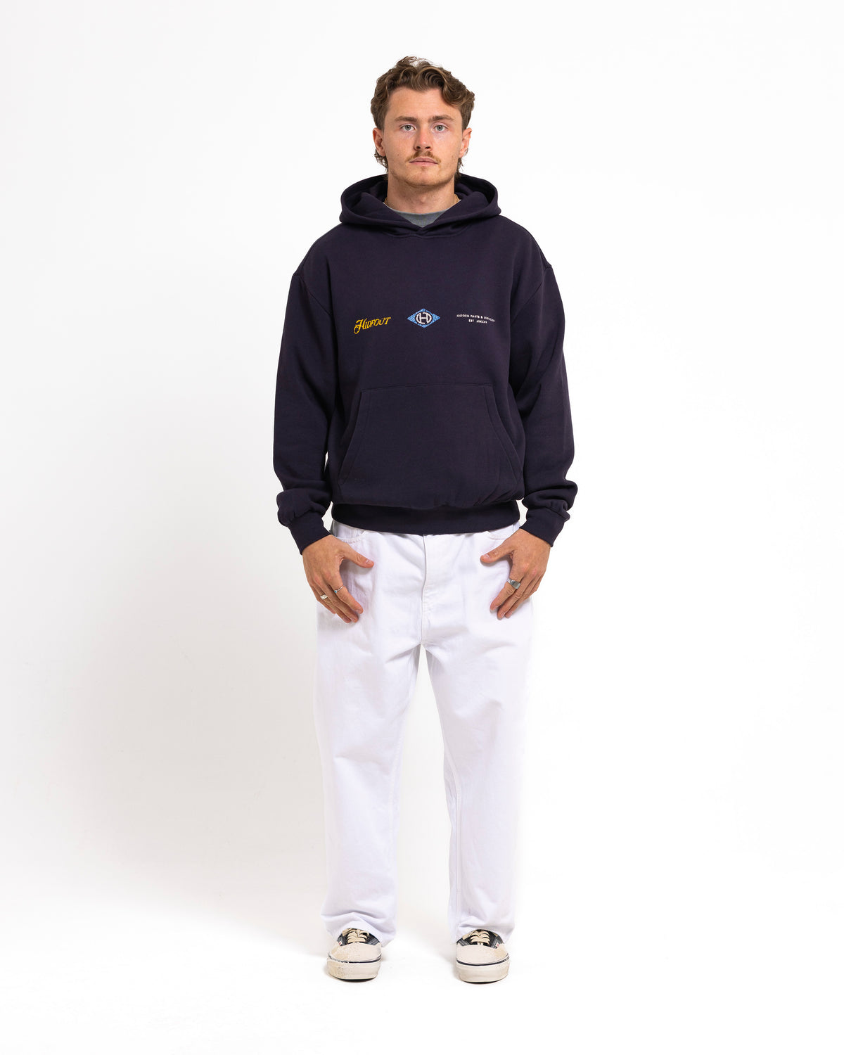 SERVICES HOODIE -INK NAVY /VINTAGE GOLD