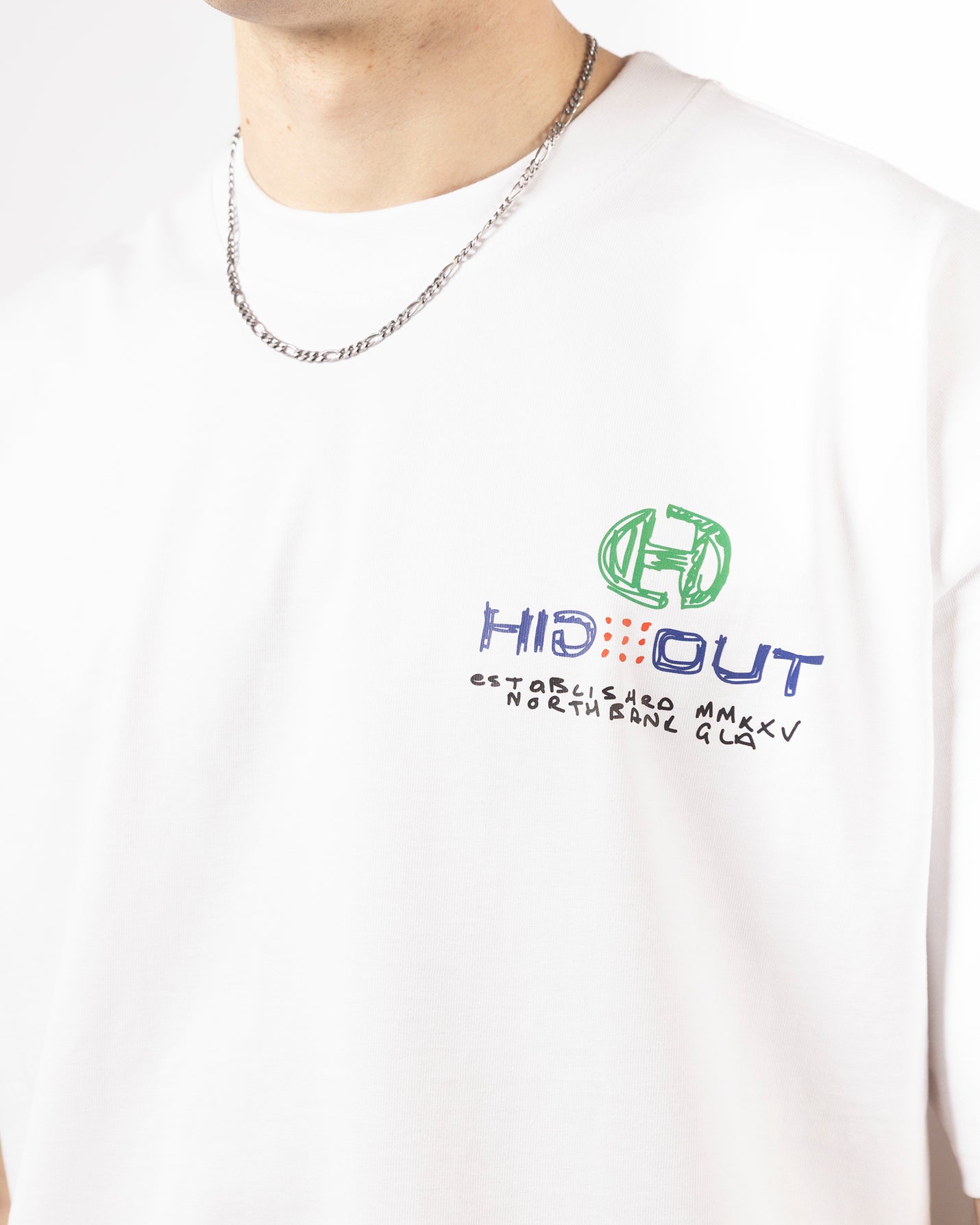 SKETCH TEE -WHITE SS26