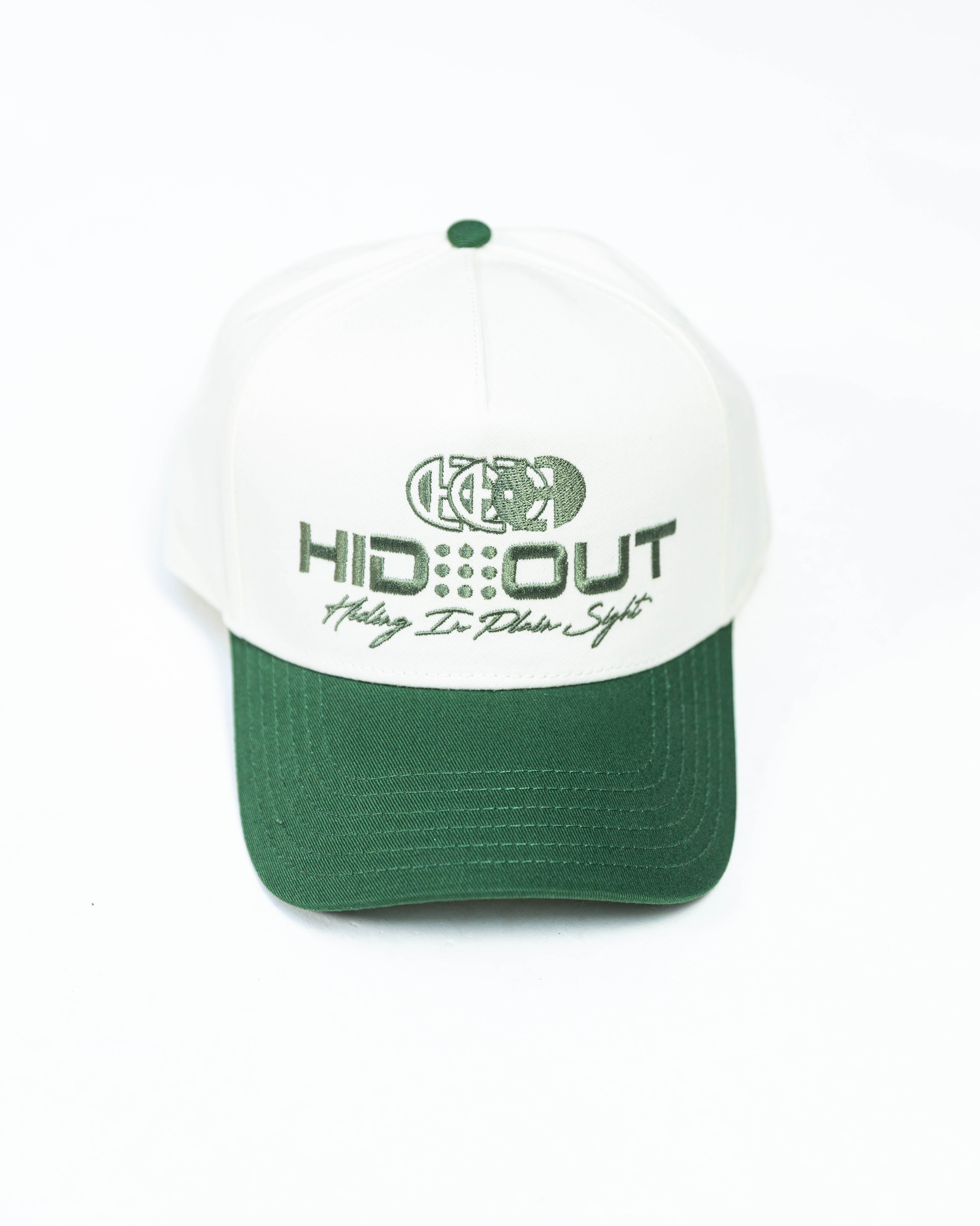 SYLO CAP - 5 PANEL TWO TONE( NAT/FOREST)