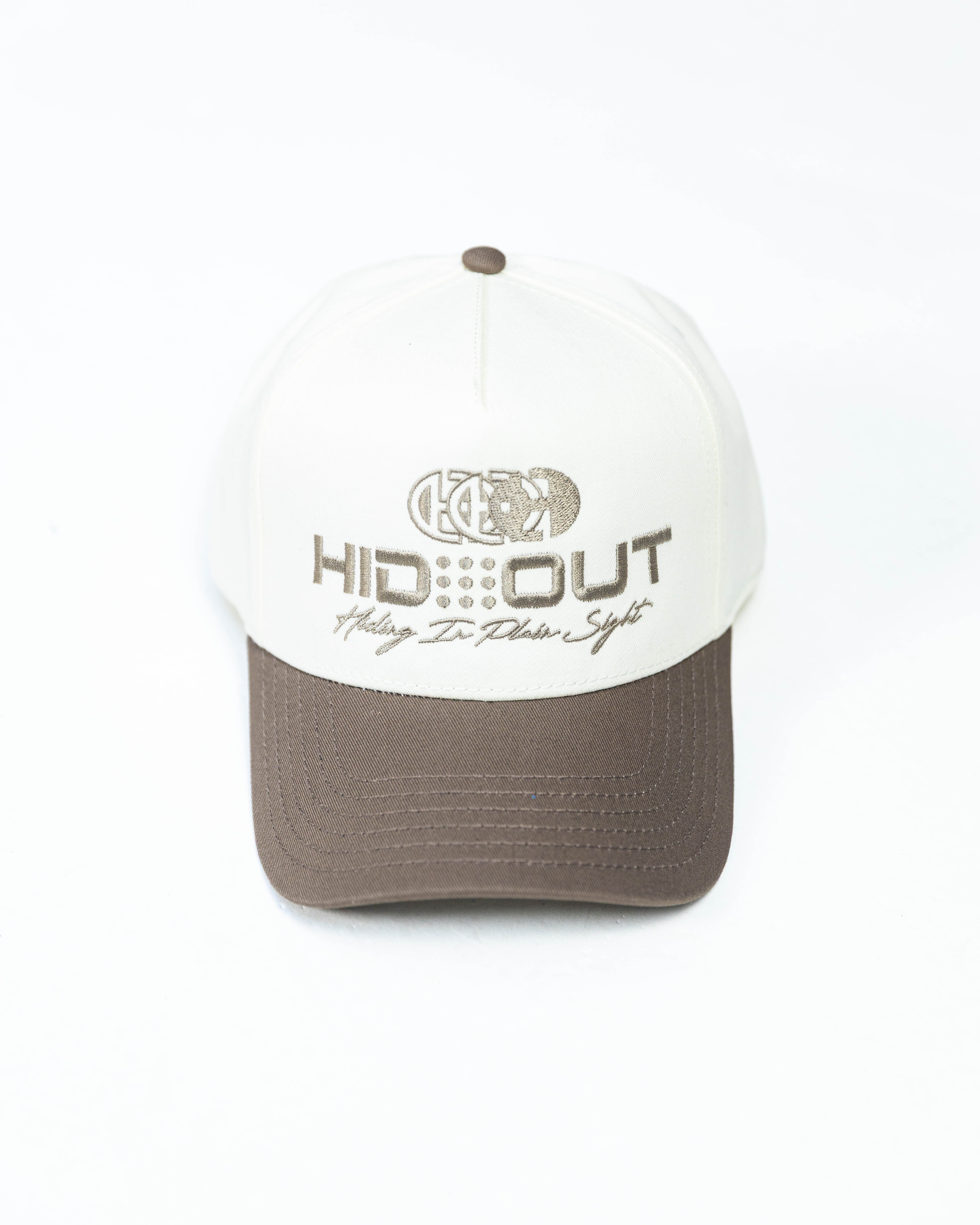 SYLO CAP - 5 PANEL TWO TONE( NAT/MOCHA)