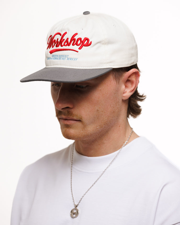WORKSHOP 5 PANEL UNSTRUCTURED CAP-NATURAL/GRAPHITE